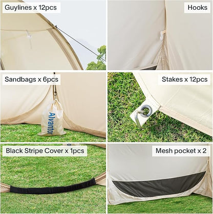 LEEDOR Pop Up Screen House Tent, UPF 50+ and Windproof Dome Outdoor Canopy Tent with Roll Up Zipped Door Privacy Gazebo, Compact and Lightweight for Party Camping Fishing Picnic, Grey