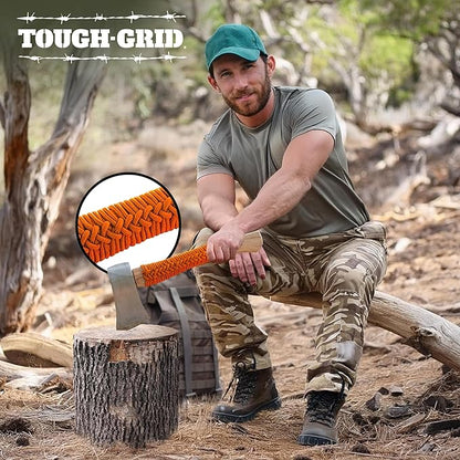 TOUGH-GRID Premium 550lb Paracord Rope -200ft - Forest Camo - 100% Nylon Type III Mil-Spec - UV & Abrasion Resistant - Heavy Duty Strands - Outdoor Survival Rope - Used by US Military - Made in USA