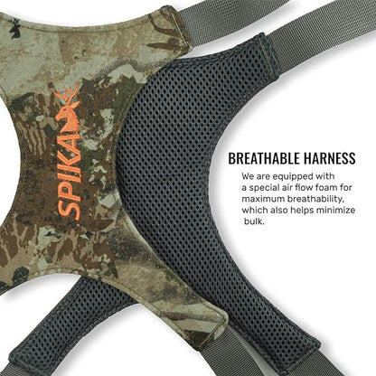 SPIKA Binocular Harness Chest Pack, Bino Case with Rangefinder Waterproof Pouch for Hunting