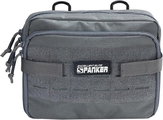 EXCELLENT ELITE SPANKER Tactical Molle Admin Pouch Utility Organizer EDC Medical Bag Utility EDC Tool Pouch with Shoulder Strap Attachment Pouches Waist Bag