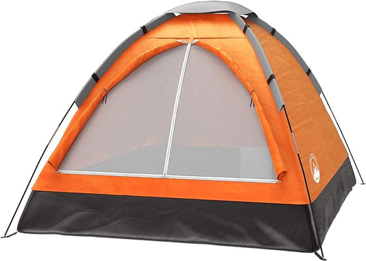 2 Person Camping Tent with Rain Fly and Carrying Bag - Lightweight Outdoor Tent for Backpacking
