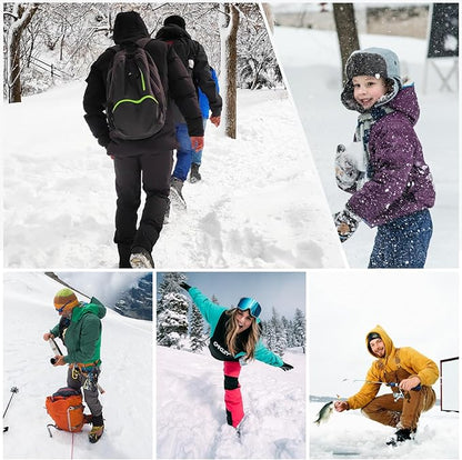 Heated Hand Muff with 10000 mAh Rechargeable Battery Electric Heated Hand Warmer Pouch for Winter Hunting Football Golf Outdoor Walk
