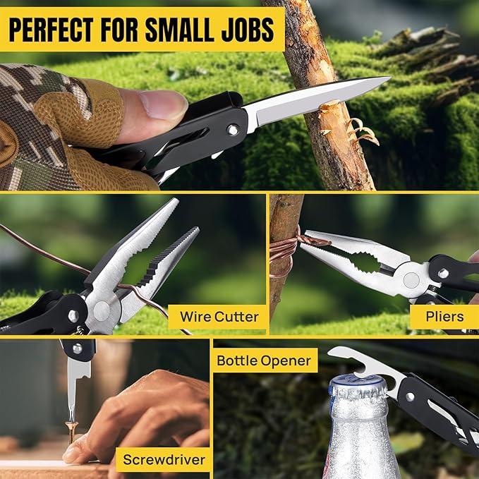Gifts for Men Him Dad Husband, 28-In-1-Survival Kits, Men'S Gifts Survival Gear, Stocking Stuffers for Men Christmas Birthday Gifts, Unique Cool Gadgets Gifts for Camping, Hiking, Hunting