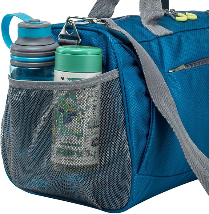 Kuston Sports Small Gym Bag for Men and Women Travel Duffel Bag Workout Bag with Shoes Compartment&Wet Pocket