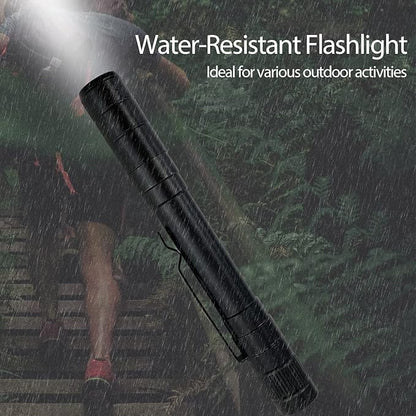 Sutekus UV Flashlight with Clip Multi-Function LED Pocket Pen Light Blacklight Detector for Cash Detector Camping, Pet Stain Detection