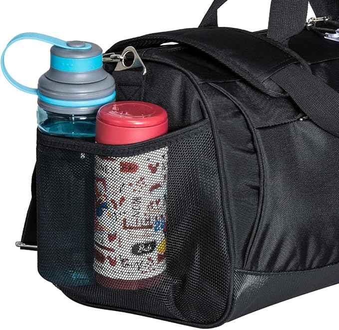 Kuston Sports Small Gym Bag for Men and Women Travel Duffel Bag Workout Bag with Shoes Compartment&Wet Pocket