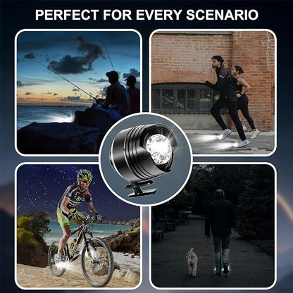 Wearable Croc Lights for Shoes - Headlights for Croc, Shoe Decoration Charms A Must-Have Accessory for Nighttime Activities, Perfect for Walking, Jogging, Hiking, Camping-2PCS