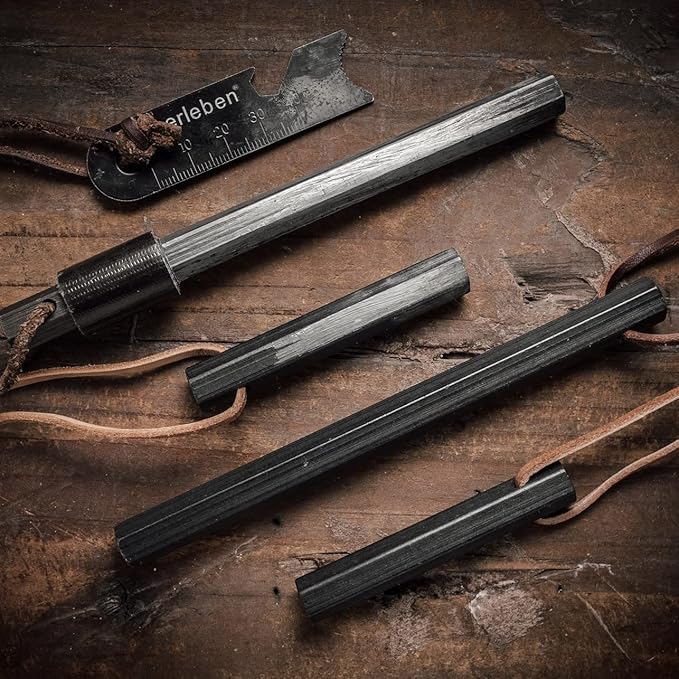 überleben Fire Starter for Survival - Waterproof Flint and Steel - Camping Fire Starter