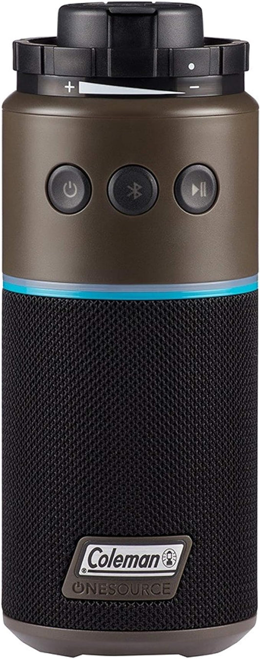 Coleman OneSource Rechargeable Outdoor Camping Gear: Camp Shower, Cordless Vacuum, Fan, Speaker, & Air Pump Options with Included Rechargeable Battery