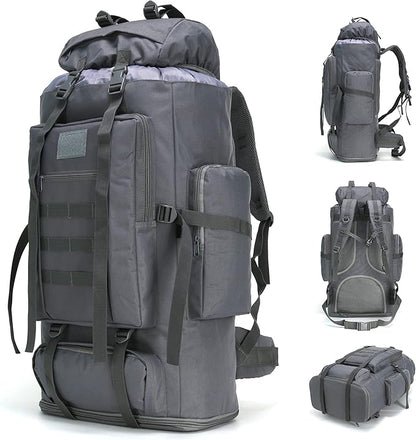 NMJVJL 100L Camping Hiking Military Tactical Backpack Outdoor Climbing Sport Bags for Camping,Backpacking