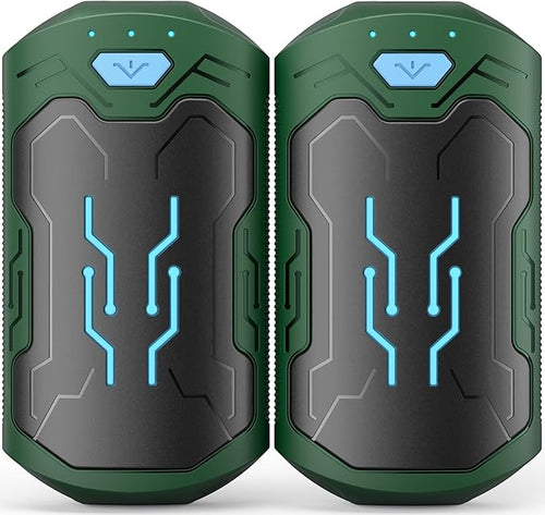 Hand Warmers Rechargeable 2 Pack, ROFWIZ 6000mAh Electric Portable Pocket Heater, are Great Warm Gifts for Women, Men, Heat Therapy, Raynauds, Outdoors, Hunting, Golf, Camping Gear
