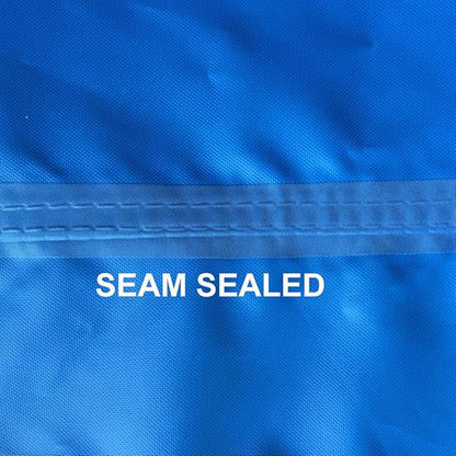 Eurmax USA 8'x8' Pop Up Canopy Tent Commercial Instant Canopies with Heavy Duty Roller Bag,Bonus 4 Sand Weights Bags (Blue)