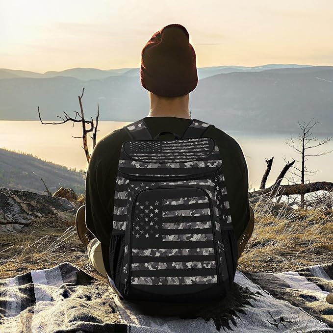 Cooler Backpack Insulated Leak Proof Beach Cooler Bag 30 Cans Waterproof Lightweight Soft Lunch Picnic Cooler for Men Women