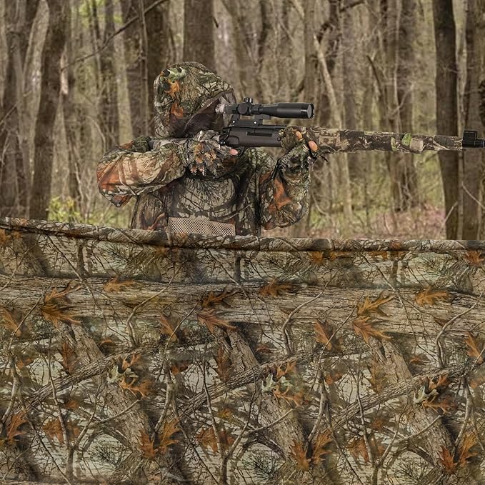 Mosquito Net Suit Camo Hunting Mesh Suit Bug Net Clothing with Hood Outdoor Protection No-See-Ums Garden Camping