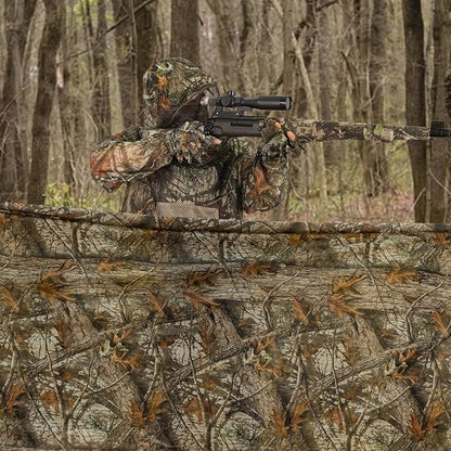 Mosquito Net Suit Camo Hunting Mesh Suit Bug Net Clothing with Hood Outdoor Protection No-See-Ums Garden Camping