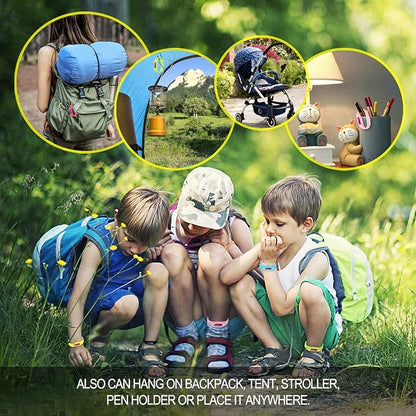 Mosquito Repellent Bracelets 12 Pack, Individually Wrapped Mosquito Repellent Bands for Kids and Adults, Deet Free Mosquito Repellent Wristbands with 12 Extra Refills