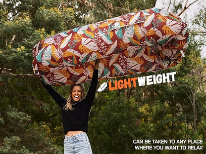 WEKAPO Inflatable Lounger Air Sofa Hammock-Portable,Water Proof& Anti-Air Leaking Design-Ideal Couch for Backyard Beach Traveling Camping Picnics & Music Festivals