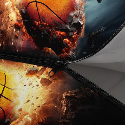 HOSIMA Dear Hunting Pattern Cold Weather Sleeping Bags for Adults,Black Light Weight Sleeping Bags for Kids Adults,WaterProof Sleeping Bags for Outdoors Hiking.