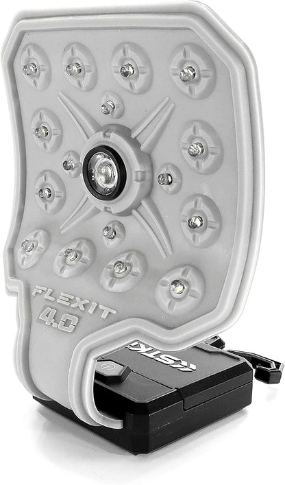 STKR Concepts FLEXiT 4.0 Flashlight - 400 Lumens Flexible Flashlight, White (345)