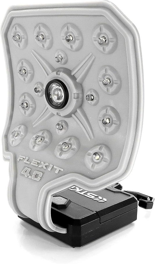 STKR Concepts FLEXiT 4.0 Flashlight - 400 Lumens Flexible Flashlight, White (345)