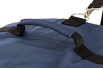 Heavy Duty Cargo Duffel Large Sport Gear Drum Set Equipment Hardware Travel Bag Rooftop Rack Bag (36" x 17" x 17", Navy)