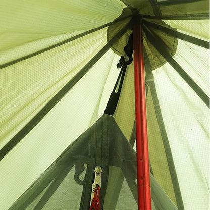 4 Persons 5lb Lightweight Tipi Hot Tents with Stove Jack, 7'3" Standing Room, Teepee Tent for Hunting Family Team Backpacking Camping Hiking