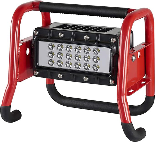 Streamlight 46000 High-Lumen Rechargeable Portable Scene Light II with 120V AC/12V DC Power, Red
