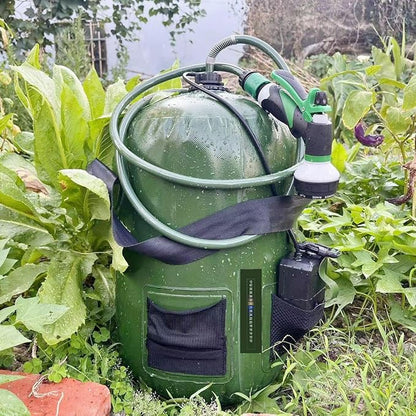 Vici 20L Portable Solar Camping Shower Bag Shower Electric Pump Tent car wash Equipment Outdoor spa Bath hot Water Bag Camping Furniture Accessories Portable Shower Pump