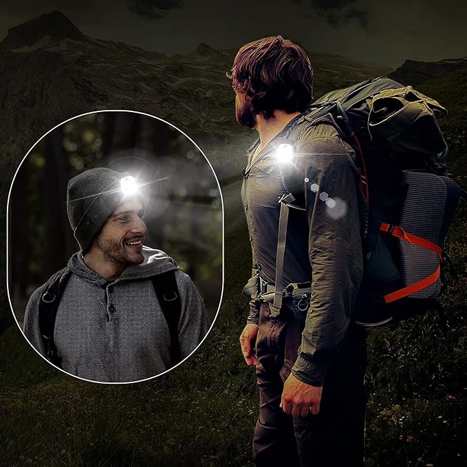 Lumify Light for Nurses,Night Light Nurse Nightshift Hand Free LED Flashlight Clip On to Clothing,Magnetic Flashlight for Walking Running Pets Outdoors Emergency (2 Extra Battery)
