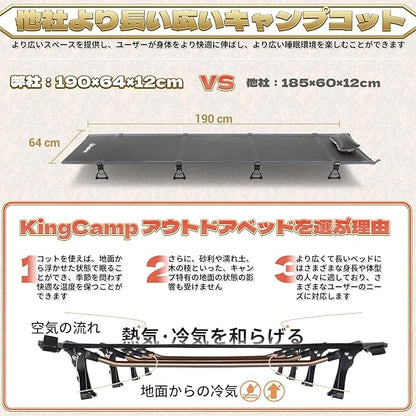 KingCamp KC3986_Gray_KC, One Size, Grey