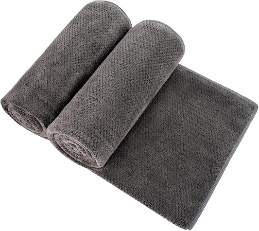 SUNLAND Microfiber Gym Bath Towel Ultra Soft Travel Camping Towel Super Absorbent Swimming Sport Towel for Adults and Children 24inchX48inch