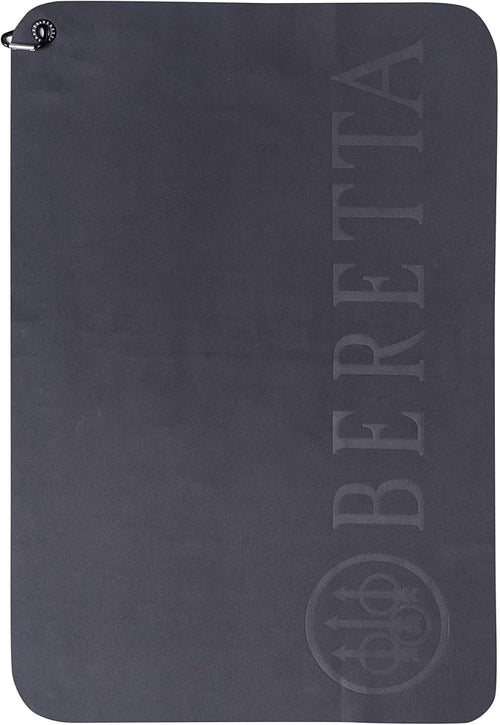 Beretta Hunting Tactical Quick-Drying Cleaning Microfiber Shooting Towel with Carabiner Clip