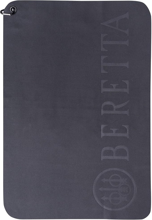 Beretta Hunting Tactical Quick-Drying Cleaning Microfiber Shooting Towel with Carabiner Clip