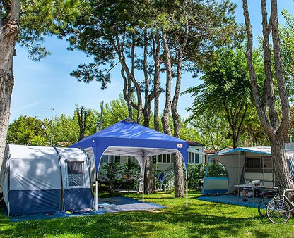 ABCCANOPY Outdoor Pop up Canopy Tent, 10x10 Instant Portable Canopy for Camping, Beach, Backyard (Royal Blue)