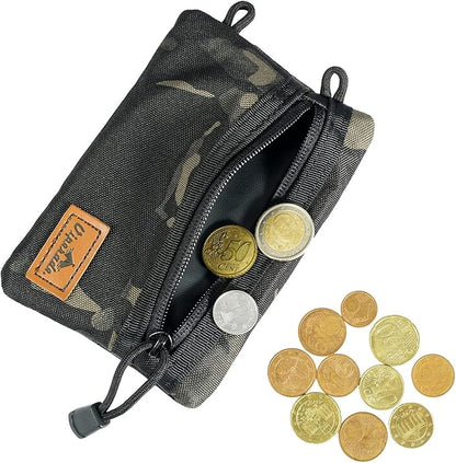 VIPERADE VE4 Tool Pouch, Nylon Pocket Organizer with 2 Pockets and 4 Small Tool Storage EDC Gears, Best Gift to Keep Organized, Hold Your Flashlight/Pocket Knife, Tactical Pen, Notebook