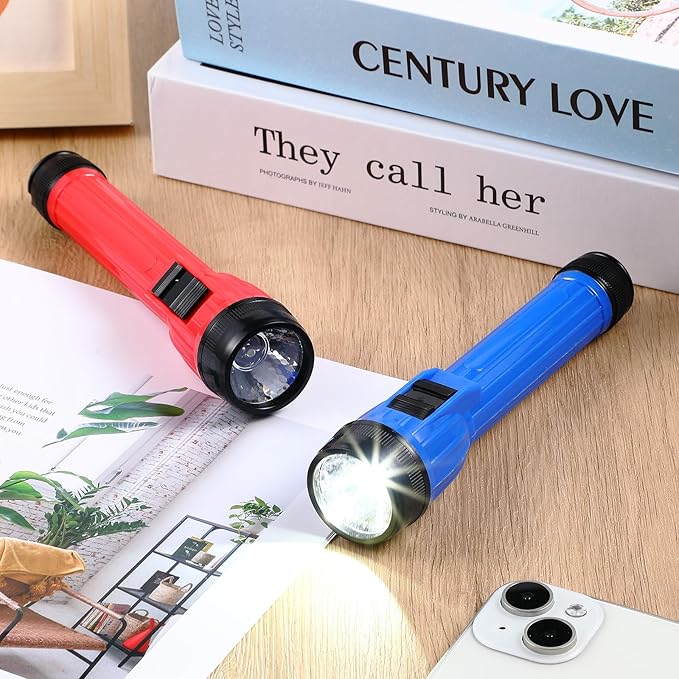 30 Pack LED Small Flashlight Bulk Plastic LED Flashlight Assorted Colors Lightweight Small Toy Flashlight Party Flashlight for Gift Class Teaching Camping