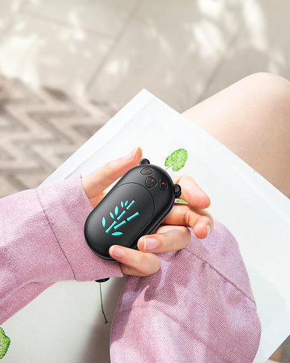 Hand Warmers Rechargeable 2 Pack, 6000mAh Electric Hand Warmer Reusable, 20Hrs Long Heating, Portable Pocket Heater Handwarmer for Women Men, Outdoor Camping, Hunting Gear