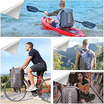 Hiking Backpack 35L Waterproof Daypack Outdoor Sport Trekking,Camping Backpack for Men Women (grey)