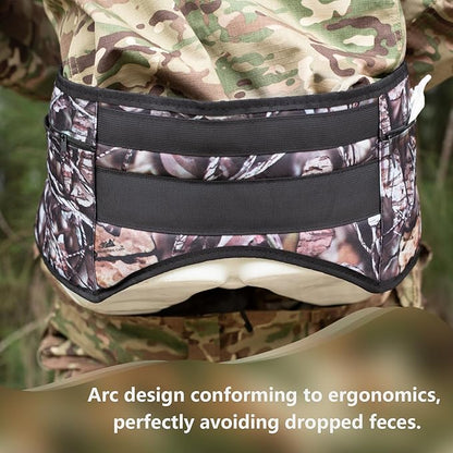 Outdoor Portable Toilet for Camping, Crap Strap for Pooping in The Woods, Perfect for Hiking, Travel, Fishing, Hunting