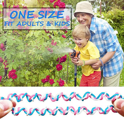 Mosquito Repellent Bracelets 12 Pack, Individually Wrapped Mosquito Repellent Bands, DEET Free Bug Insect Mosquito Wristbands Safe for Adults and Kids