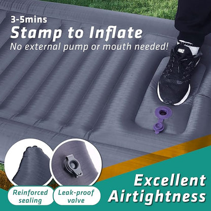 TREKOLOGY Sleeping Pad for Camping, UL140 Ultralight Backpacking Sleeping Mats for Adults Blow Up for Camping Sleeping Pads