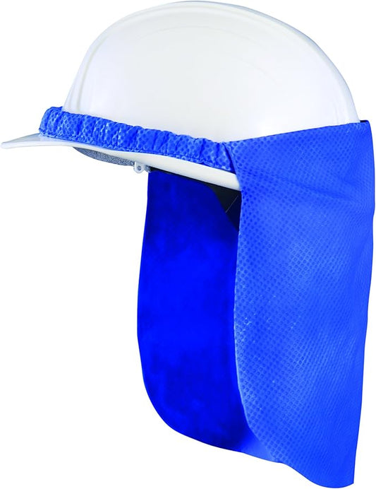 OccuNomix 933-BL MiraCool PVA Neck Hard Hat Shade, Blue