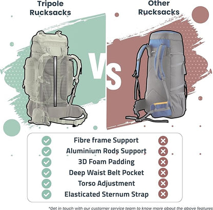 Colonel 95 Litres Rucksack + Detachable Day Pack
