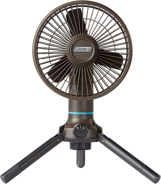 Coleman OneSource Rechargeable Outdoor Camping Gear: Camp Shower, Cordless Vacuum, Fan, Speaker, & Air Pump Options with Included Rechargeable Battery