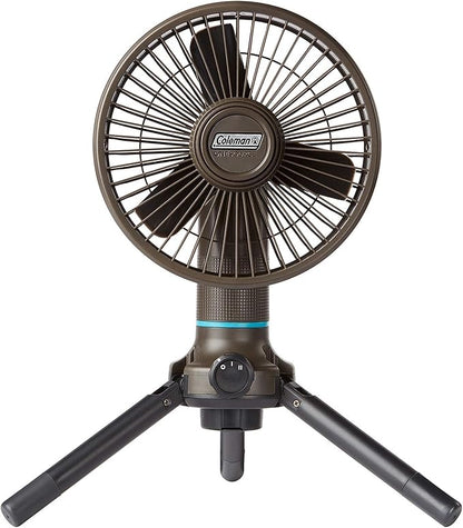 Coleman OneSource Rechargeable Outdoor Camping Gear: Camp Shower, Cordless Vacuum, Fan, Speaker, & Air Pump Options with Included Rechargeable Battery