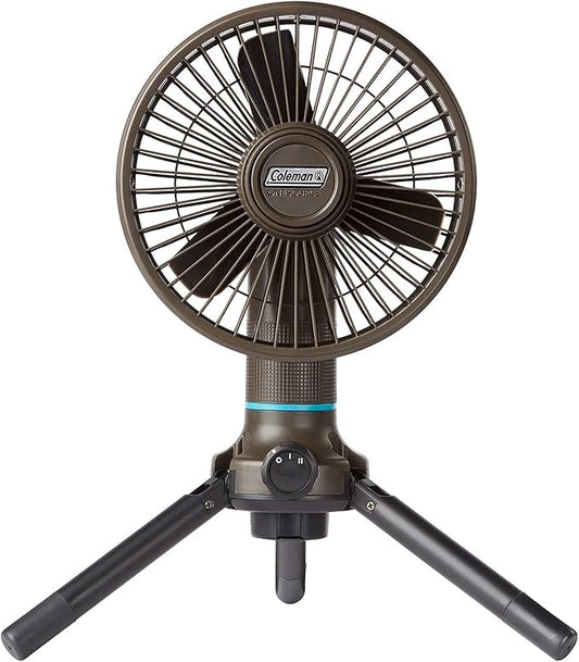Coleman OneSource Rechargeable Outdoor Camping Gear: Camp Shower, Cordless Vacuum, Fan, Speaker, & Air Pump Options with Included Rechargeable Battery