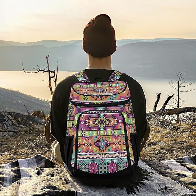 Cooler Backpack Insulated Leak Proof Beach Cooler Bag 30 Cans Waterproof Lightweight Soft Lunch Picnic Cooler for Men Women