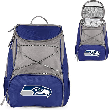Picnic Time NFL PTX Backpack Cooler - Soft Cooler Backpack - Insulated Lunch Bag
