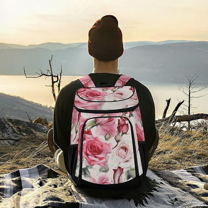 Cooler Backpack Insulated Leak Proof Beach Cooler Bag 30 Cans Waterproof Lightweight Soft Lunch Picnic Cooler for Men Women