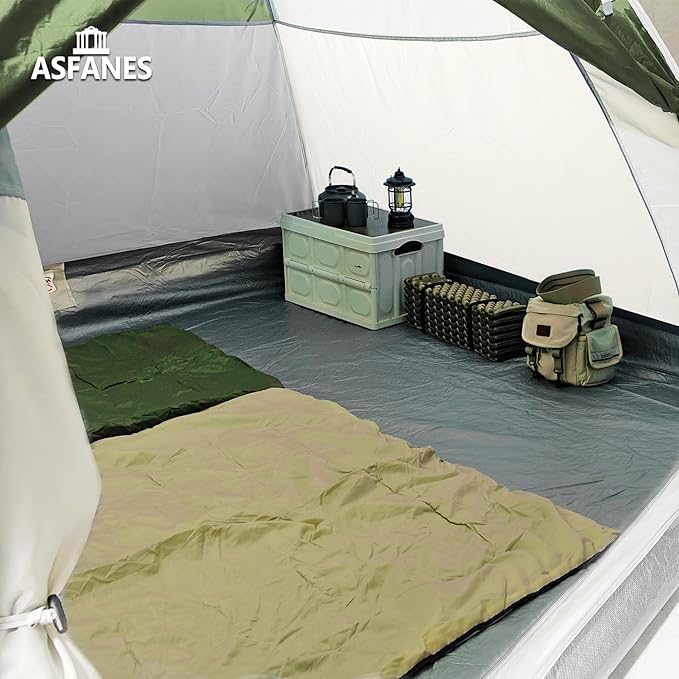 Screened Camping Tent, 4/6 Person Waterproof, Haven Tent, Backpack Double Layer Camping Tents with Canopy, Easy Setup and Portable Shelter for Outdoor, Picnic, Camping, Family Gathering.